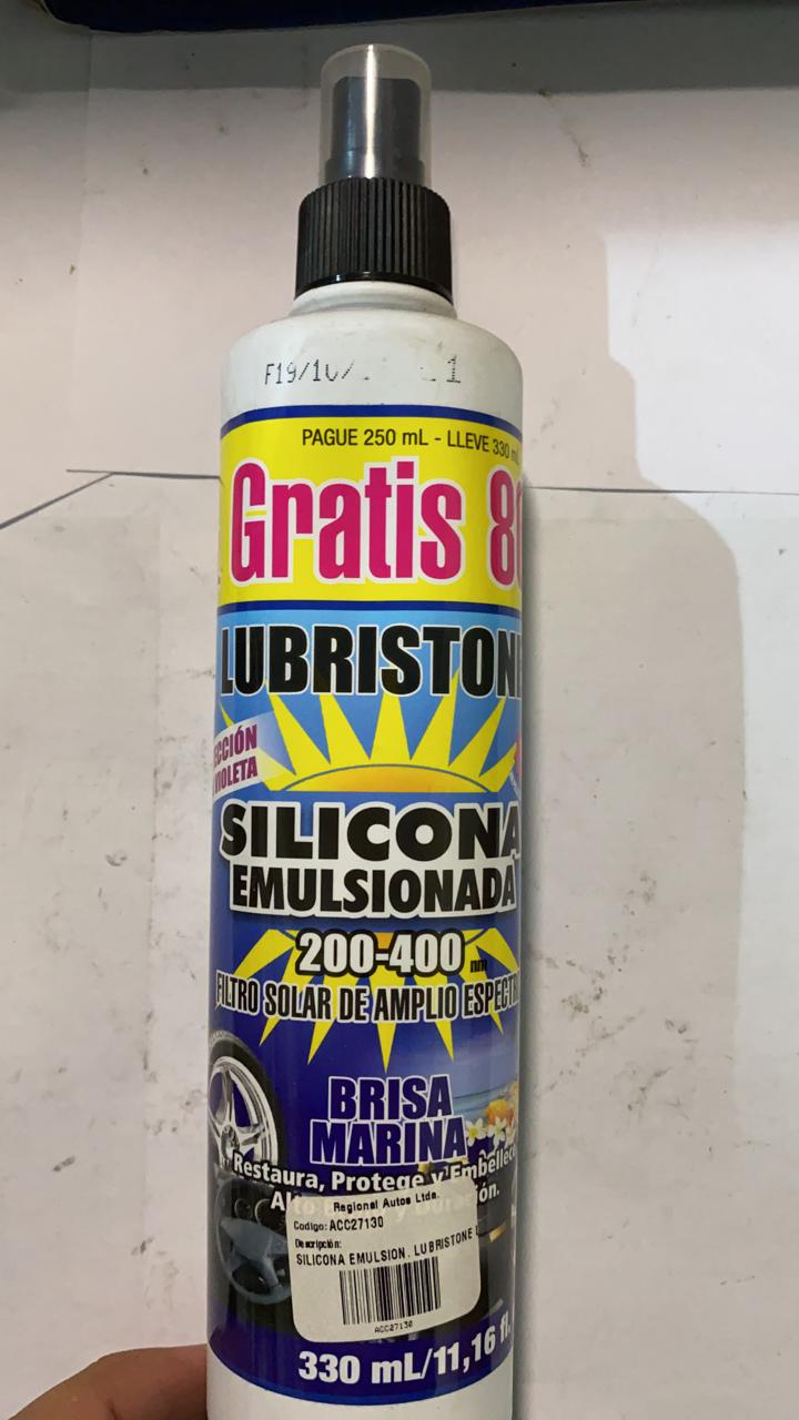 SILICONA EMULSION. LUBRISTONE DIF.AROMA 325ml