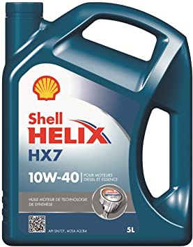 SHELL HELIX   HX 7 10W40  5LTS