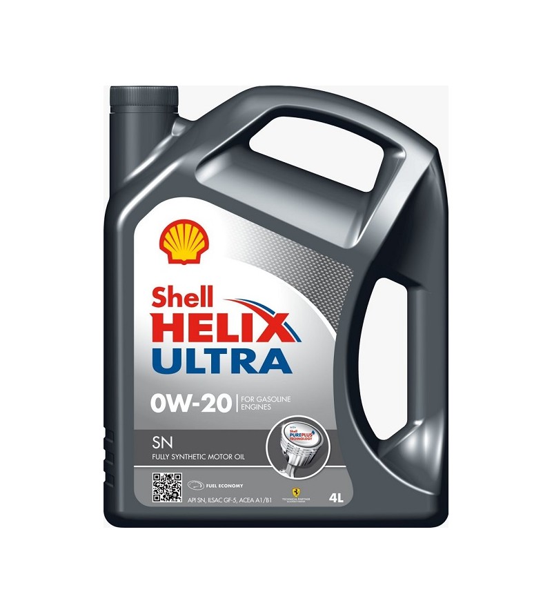 SHELL HELIX  ULTRA  0W20 SN 4LTS  BENCIN