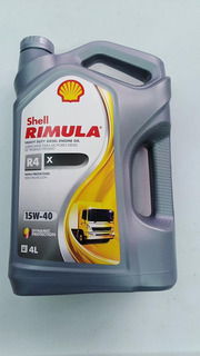 SHELL RIMULA R4 L 15W40  GALON 4LTRS