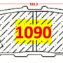 Pastilla de Freno 1090
