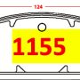 Pastilla de Freno 1155
