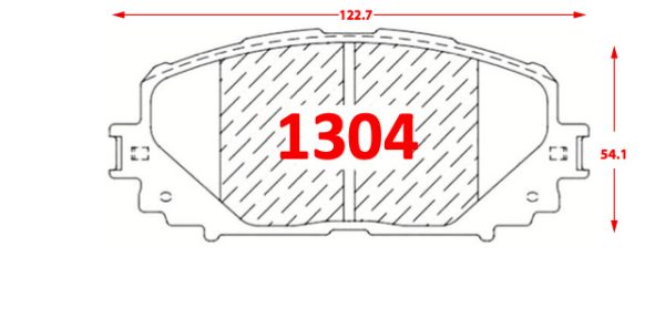 Pastilla de Freno 1304