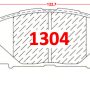 Pastilla de Freno 1304