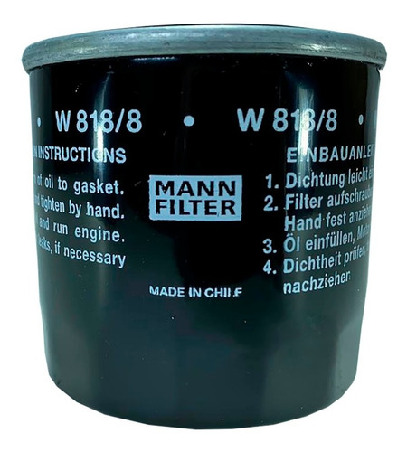 Filtro de aceite W-818/8